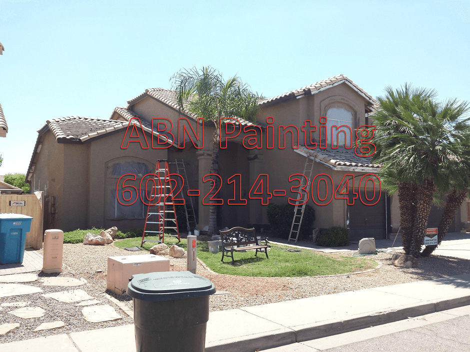 Exterior painting in Scottsdale 