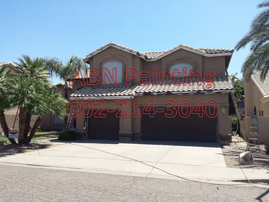 Exterior painting in Scottsdale 