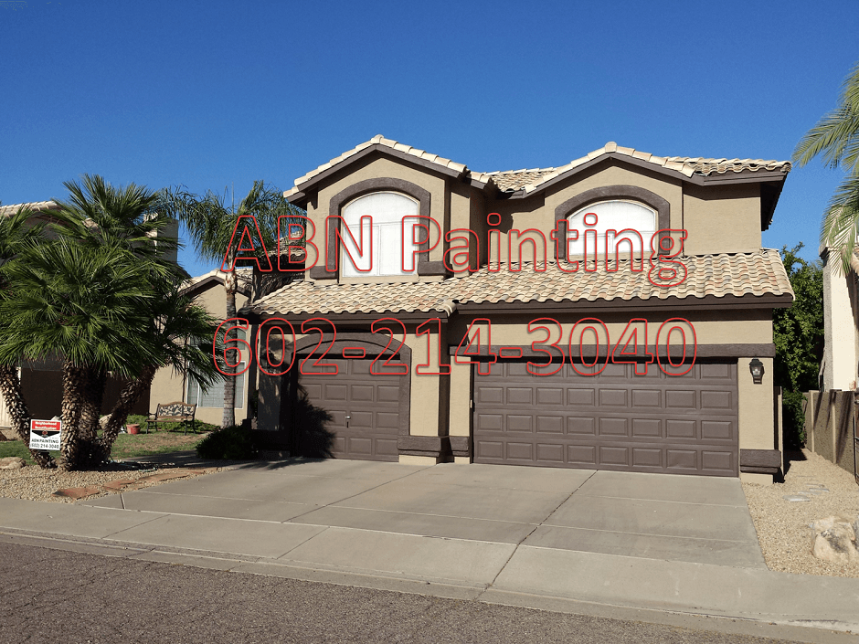 Exterior painting in Scottsdale 