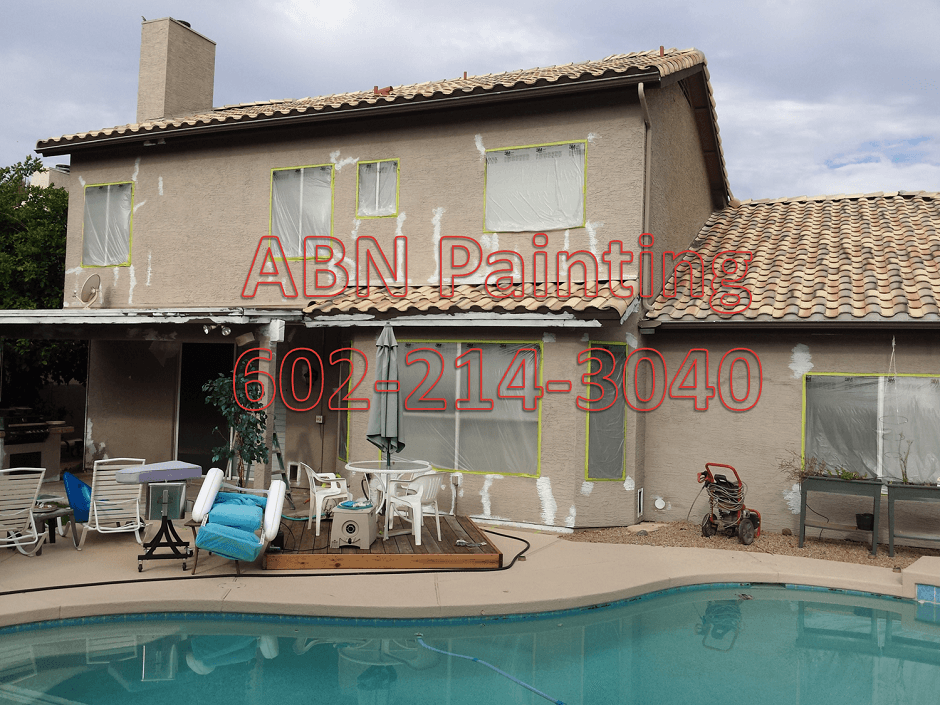 Exterior painting in Scottsdale 