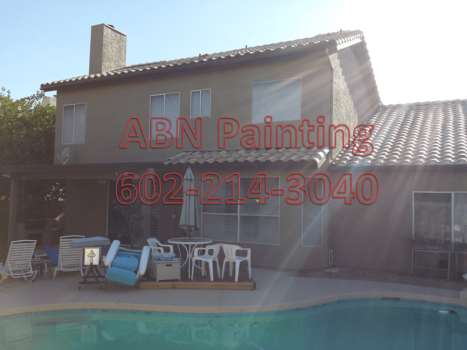 Exterior painting in Scottsdale 